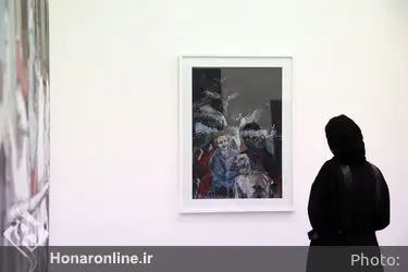 افتتاحیه نمایشگاه آثار رامتین زاد در گالری اعتماد