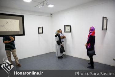 افتتاحیه نمایشگاه آثار منصور قندریز در گالری فردا 