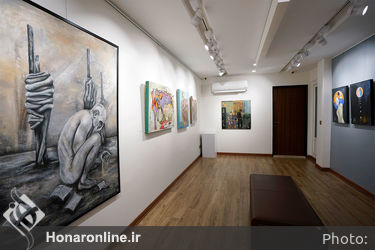نمایشگاه گروهی نقاشی در گالری بهارک